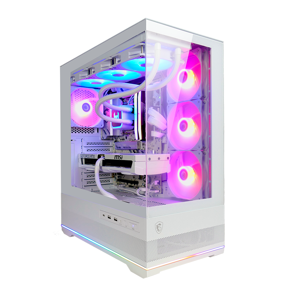 POWERED BY MSI PANO ARCTIC Gaming PC