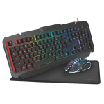 LOGILINK Gaming Set: Tastatur, Maus und Mauspad 