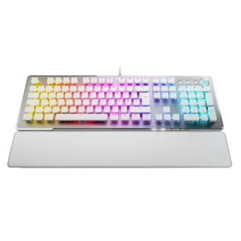 TURTLE BEACH Vulcan II White Tastatur, Linear red switch, DE Layout 