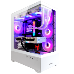 POWERED BY MSI VELOS white