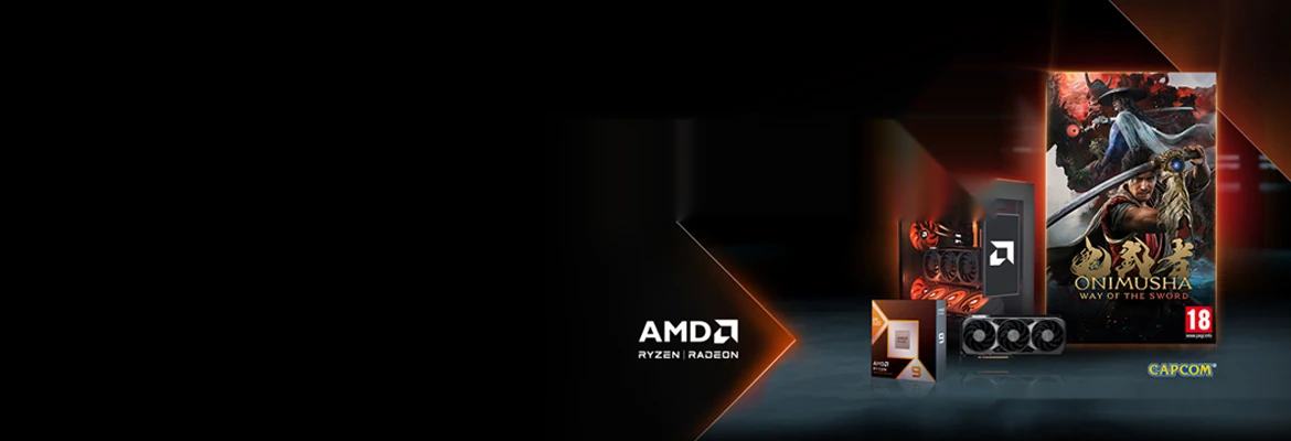 Banner AMD Ryzen Radeon Onimusha Way of the Sword
