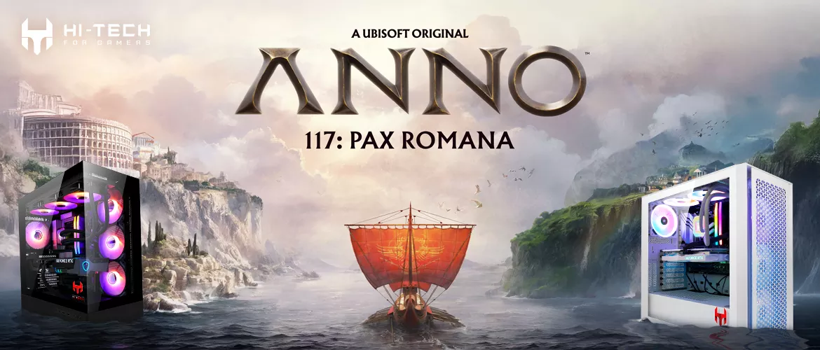 Anno 117: Pax Romana mit einem HI-TECH PC spielen