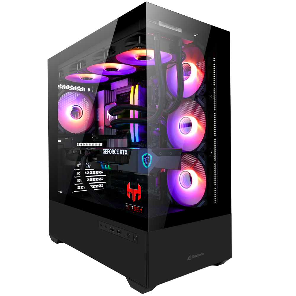 FORTY Advanced Edition RX Black INTEL | Gaming PCs | HI-TECH Computer