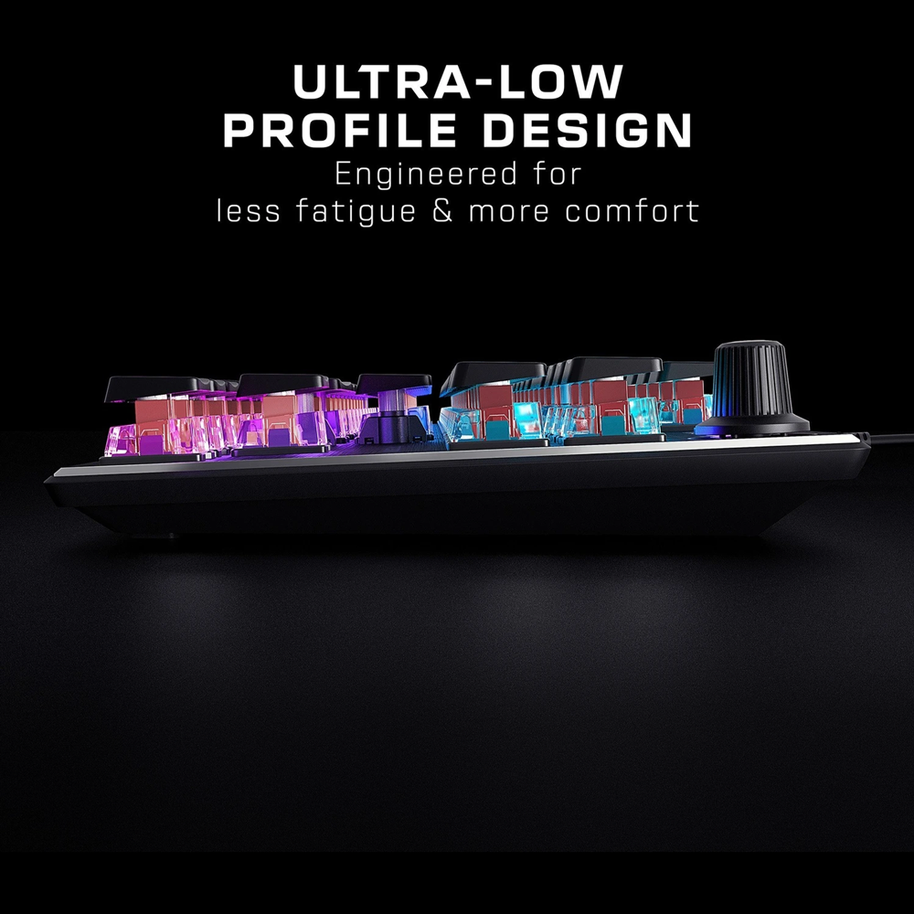 TURTLE BEACH Vulcan TKL, LEDs RGB, TITAN Mechanical Linear, USB, DE ...