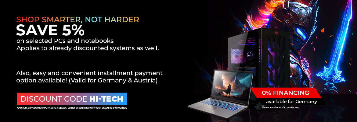 Banner 5% Discount HI-TECH