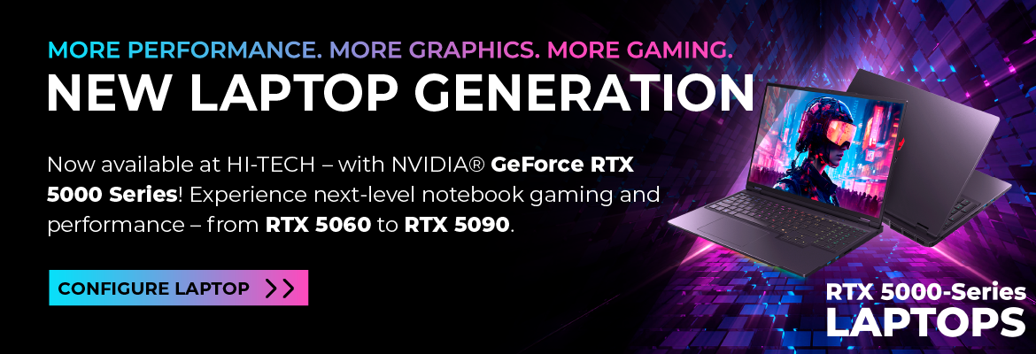 Banner Laptops NVIDIA 5000-er Serie